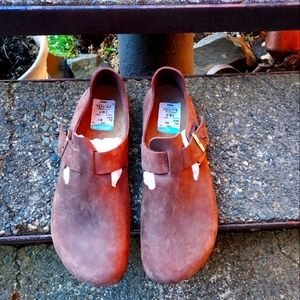 Birkenstocks  46/13M Men's Buckle Suede Sandles